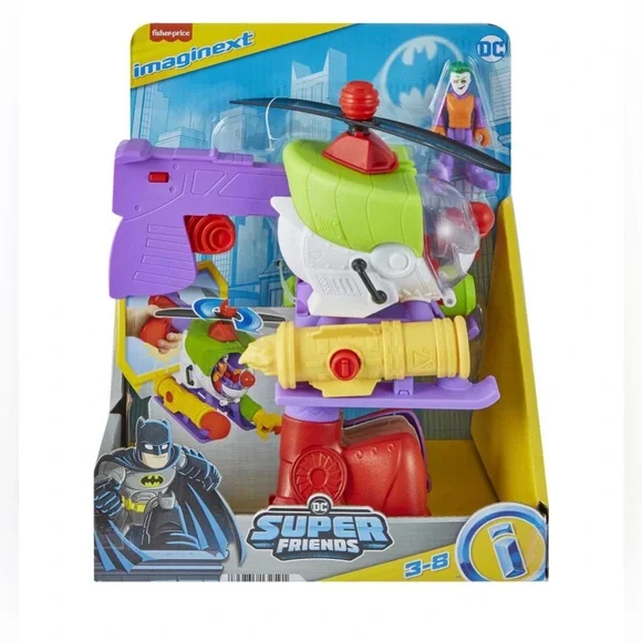 Fisher-Price Toys Imaginext Dc Super Friends The Joker Robo